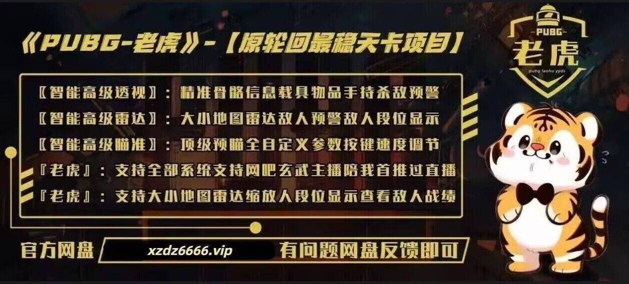 绝地求生辅助-老虎透视自瞄物资多功能  第2张